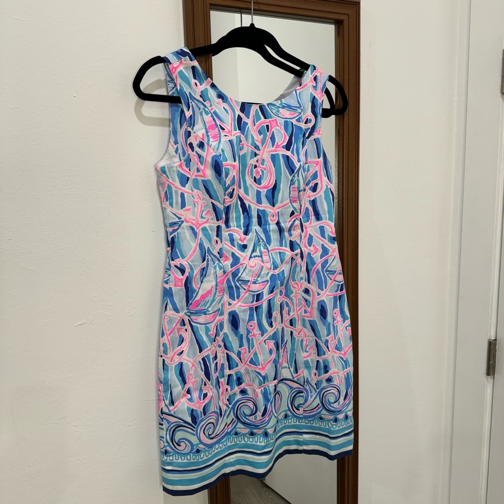 “Lilly Pulitzer” Mila Stretch Shift - Dress Sz 0